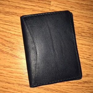 New Bass credit card holder